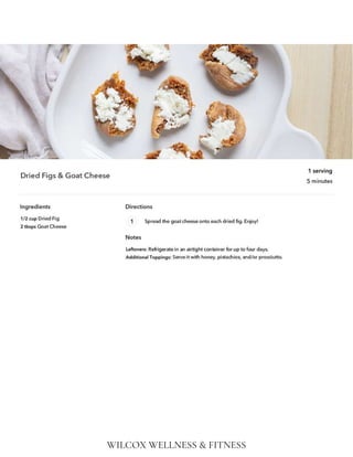 WILCOX WELLNESS & FITNESS
 