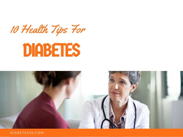10 Healthy Tips For Diabetes