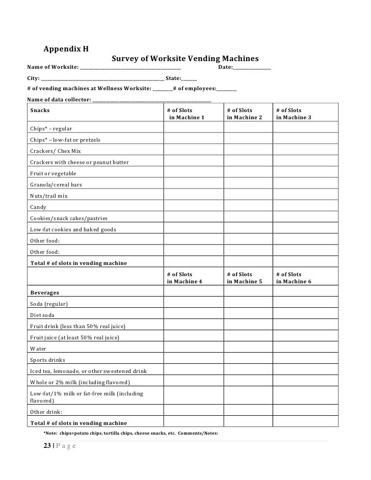 Healthy Vending Toolkit