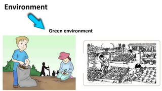 Environment
Green environment
 