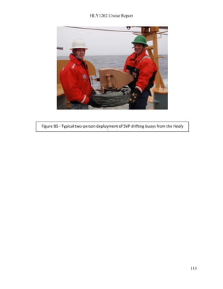 HLY1202 Cruise Report
113
Figure B5 - Typical two-person deployment of SVP drifting buoys from the Healy
f il
 
