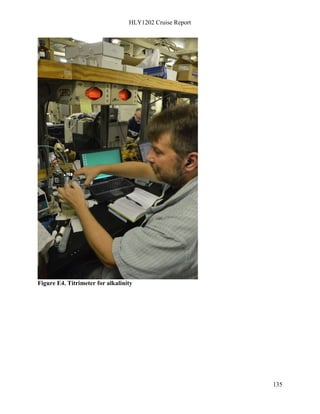 HLY1202 Cruise Report
135
Figure E4. Titrimeter for alkalinity
 