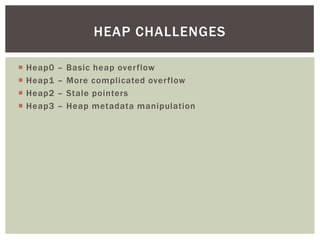 Heap Base Exploitation | PDF