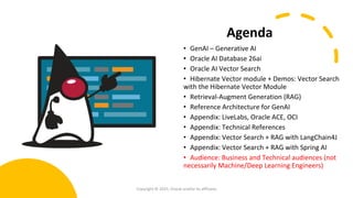 Unleashing Vector Search with Hibernate and Oracle AI Database 26ai | PDF