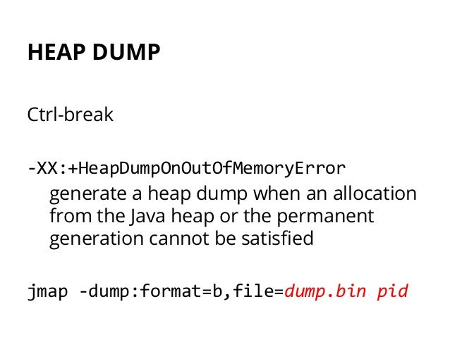 Java Heap Dump Analysis Primer