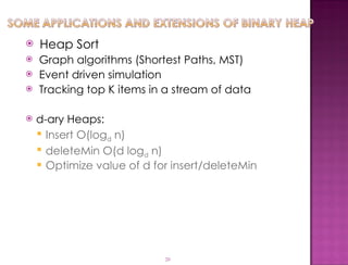 Heaps in Data Structure binary tree concepts | PPT