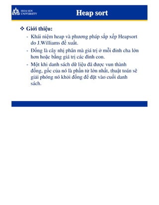 Heapsort