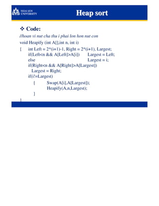 Heapsort