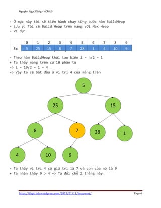 Heap Sort | PDF