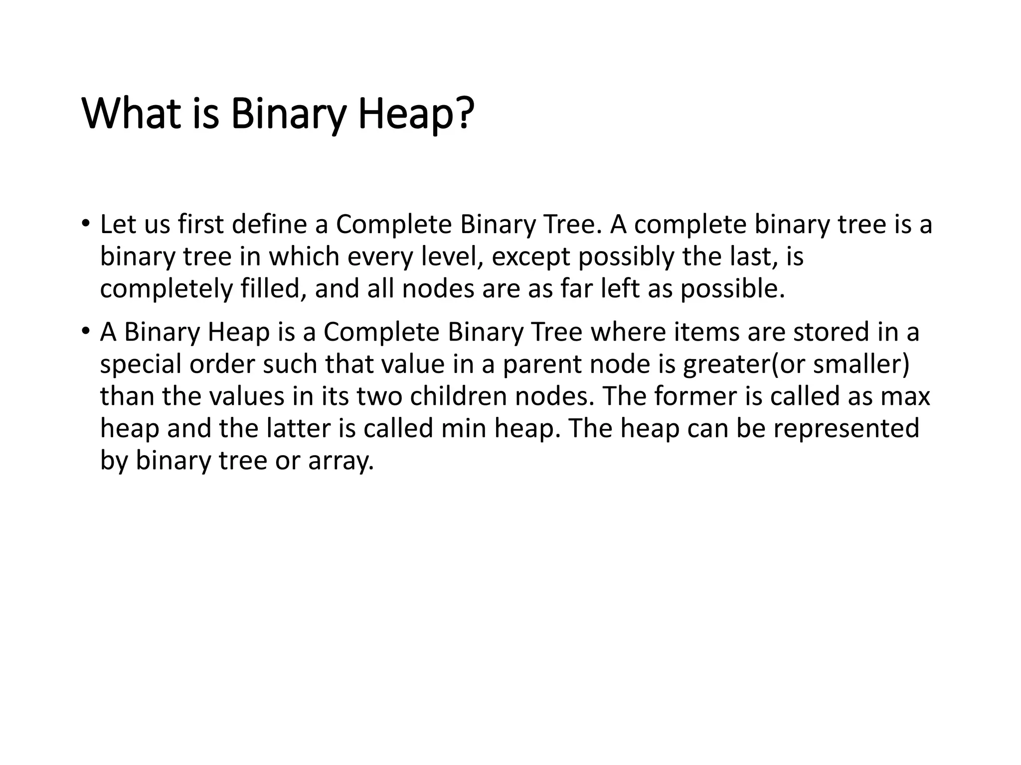 Heap Sort || Heapify Method || Build Max Heap Algorithm