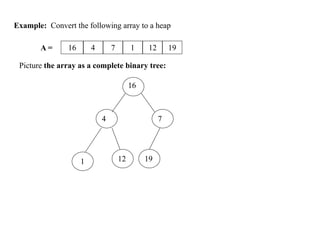 Heap Sort || Heapify Method || Build Max Heap Algorithm