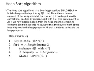 Heap Sort || Heapify Method || Build Max Heap Algorithm