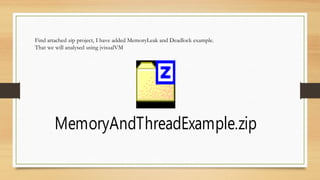 Heap & thread dump | PPT