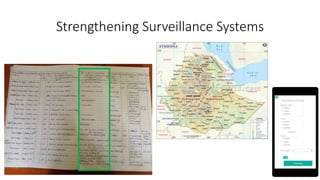 The use of a mobile app to support diagnosis across multiple animal species and improve disease surveillance in remote settings