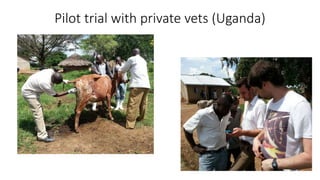 The use of a mobile app to support diagnosis across multiple animal species and improve disease surveillance in remote settings