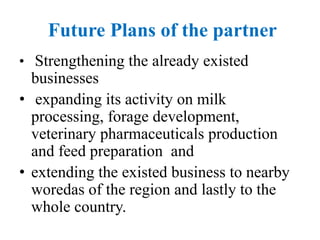 Experiences sharing on Public-Private Partnerships, Ethiopia 