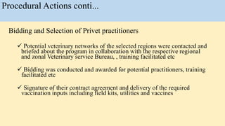 Lesson learned―Sanitary mandate contracting scheme (SMCS): LVC/PPD experience under EVA grant