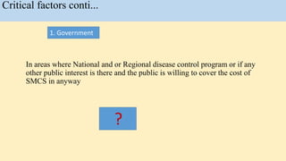 Lesson learned―Sanitary mandate contracting scheme (SMCS): LVC/PPD experience under EVA grant