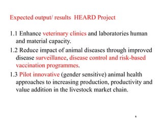 Health of Ethiopian Animals for Rural Development (HEARD) Project in Somali Region 