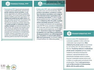 Public-Private Partnerships (PPP) for Veterinary Service Delivery 