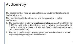 Comprehensive Overview of the Human Auditory System and Hearing ...