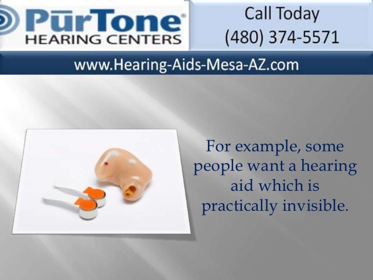 Hearing Aid Styles Mesa Az
