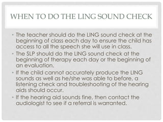 Hearing Aids for SLPs | PPTX