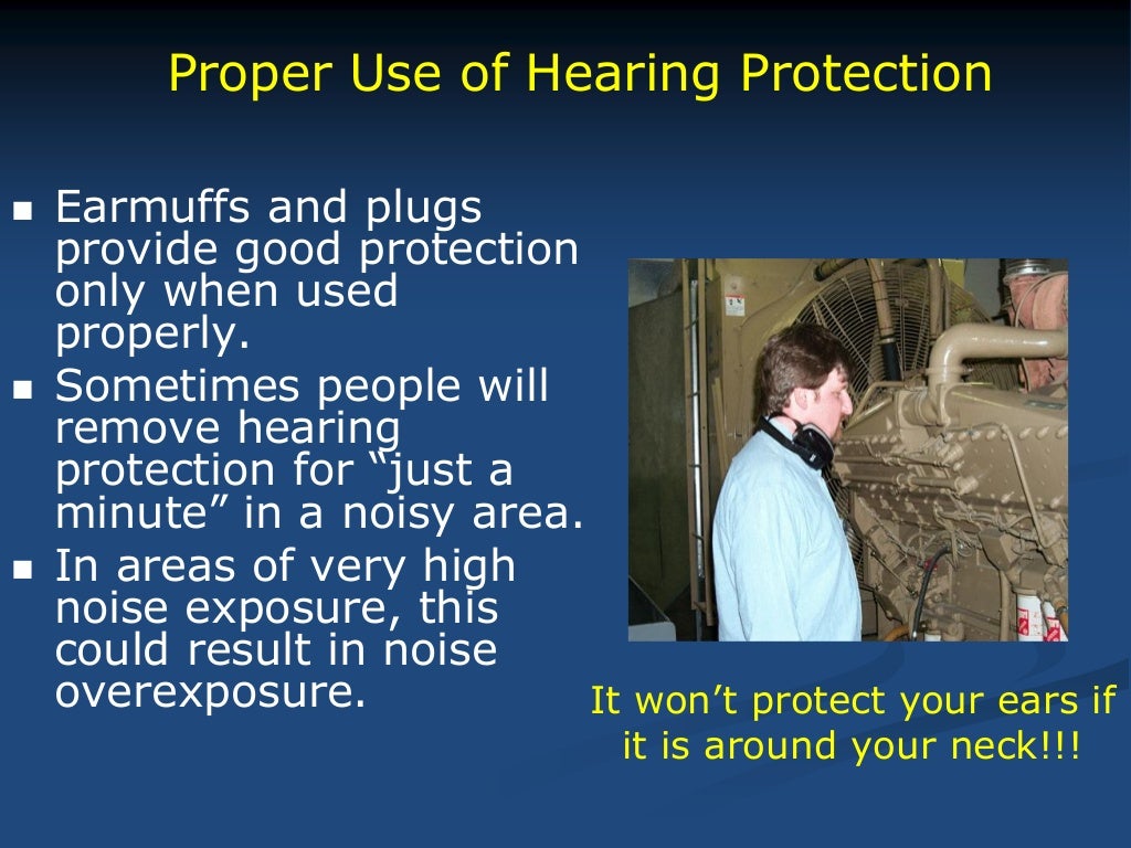 Hearing conservation