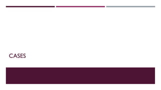 CASES
 