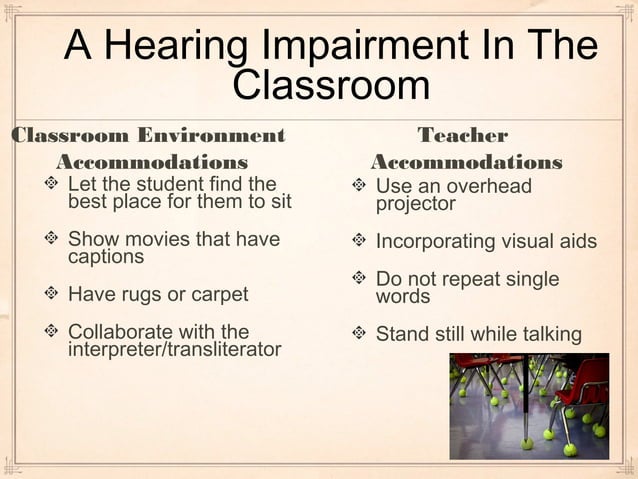 Hearing Impairment Presentation Ppt