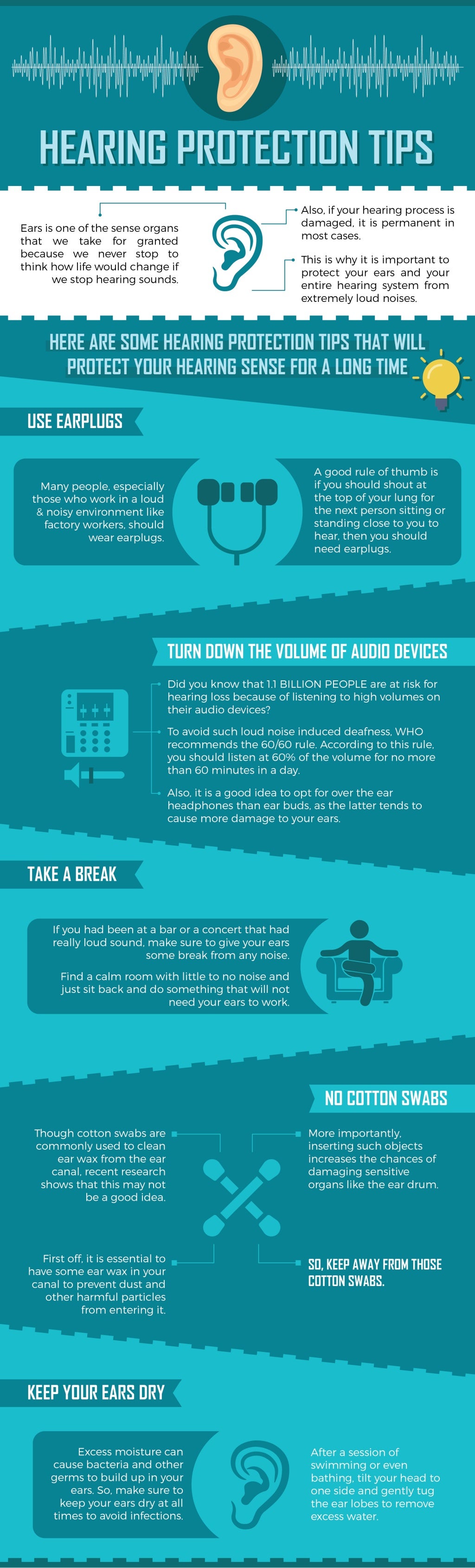 Hearing protection tips