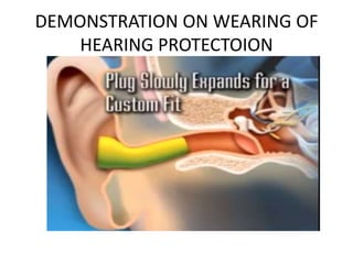 Hearing safety awareness training | PPTX