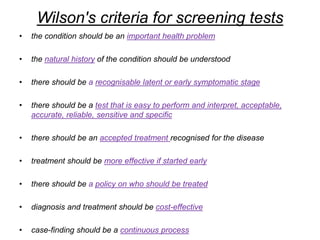 Wilson Program Testing Hearing screening newborn | PPTX