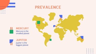 PREVALENCE
MERCURY
Mercury is the
smallest planet
JUPITER
Jupiter is the
biggest planet
 
