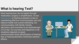 Hearing test | PPTX