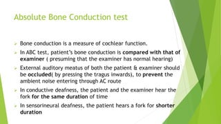 Hearing tests | PPTX