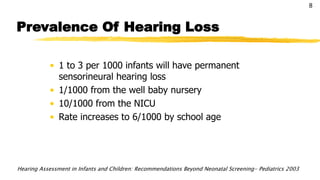 Hearing Tests for Children | PPTX