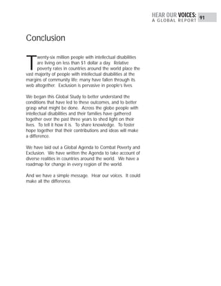 Hear Our Voices Study