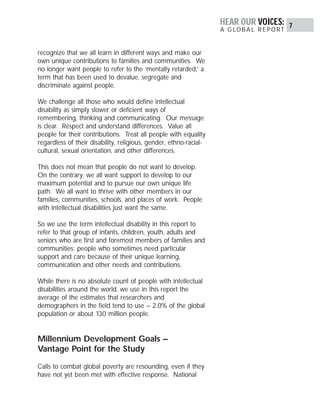 Hear Our Voices Study