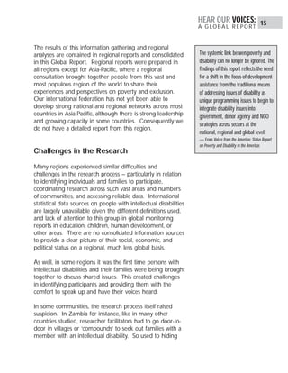 Hear Our Voices Study