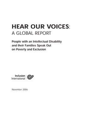 Hear Our Voices Study