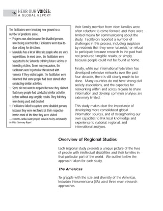 Hear Our Voices Study