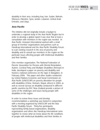 Hear Our Voices Study