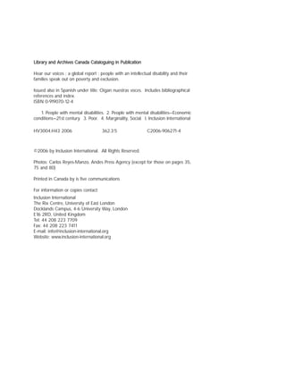 Hear Our Voices Study