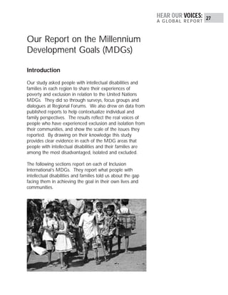 Hear Our Voices Study