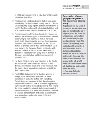 Hear Our Voices Study