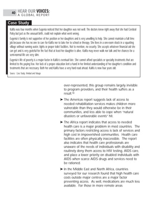 Hear Our Voices Study