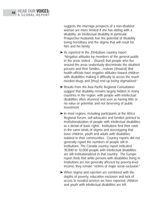 Hear Our Voices Study