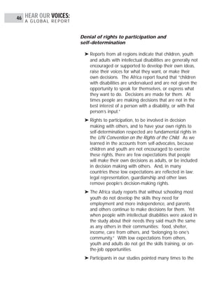 Hear Our Voices Study