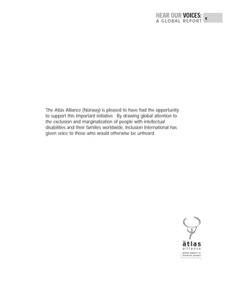 Hear Our Voices Study